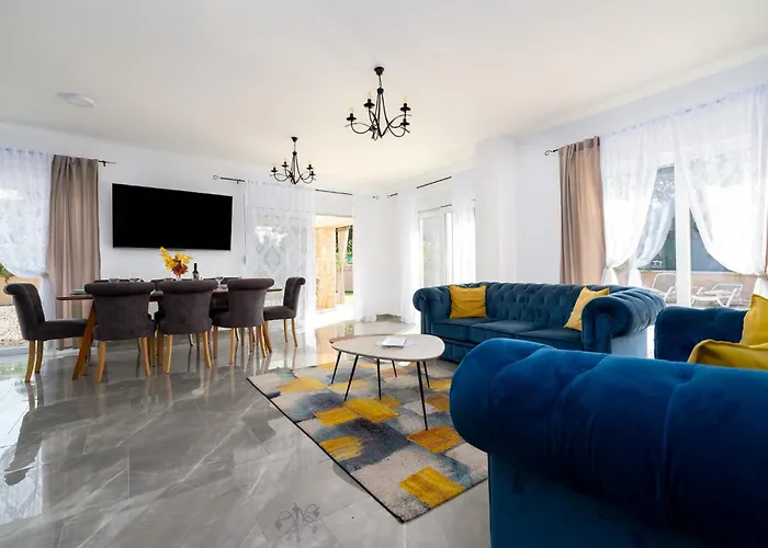 Villa Beautiful New With Pool, Near - By Traveler Tourist Agency Krk - Id 2400 Pinezići