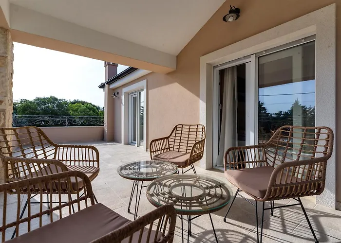Beautiful New With Pool, Near - By Traveler Tourist Agency Krk - Id 2400 Villa *