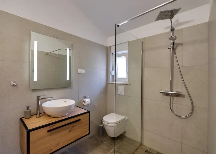 Beautiful New With Pool, Near - By Traveler Tourist Agency Krk - Id 2400 *