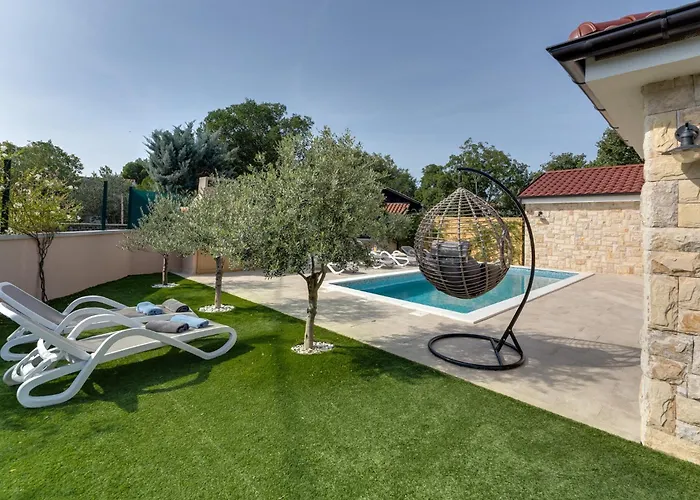 Villa Beautiful New With Pool, Near - By Traveler Tourist Agency Krk - Id 2400