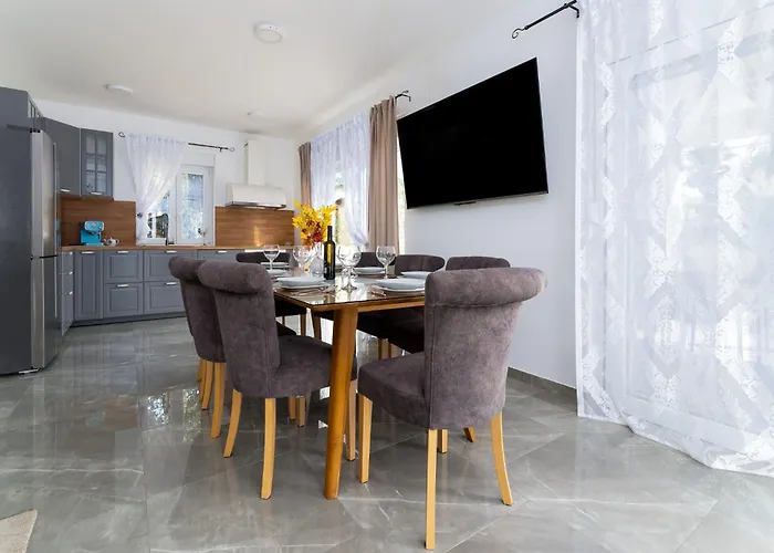 Beautiful New With Pool, Near - By Traveler Tourist Agency Krk - Id 2400 Villa