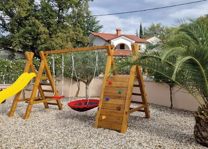 Beautiful New With Pool, Near - By Traveler Tourist Agency Krk - Id 2400