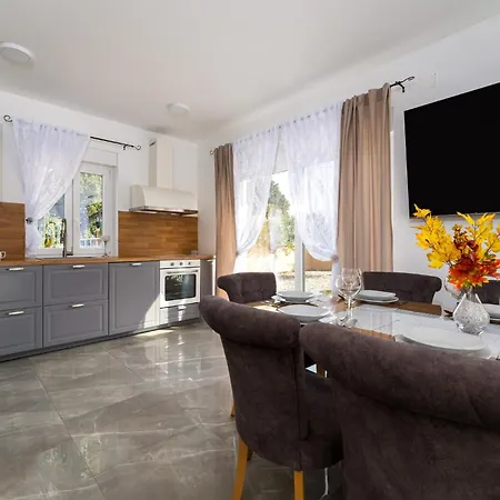 Beautiful New With Pool, Near - By Traveler Tourist Agency Krk - Id 2400 * Pinezići