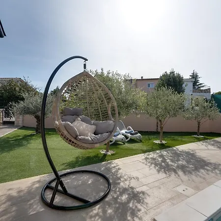 Beautiful New With Pool, Near - By Traveler Tourist Agency Krk - Id 2400 *