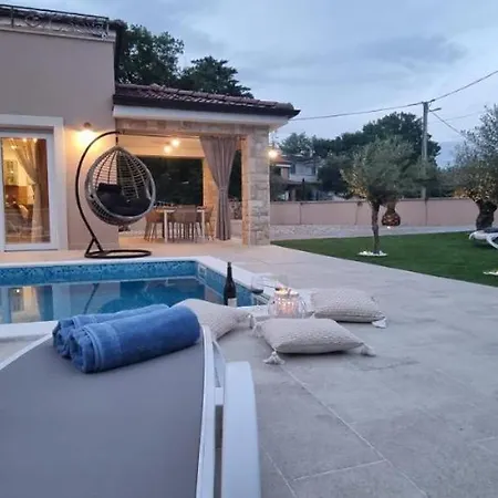 Beautiful New With Pool, Near - By Traveler Tourist Agency Krk - Id 2400 *