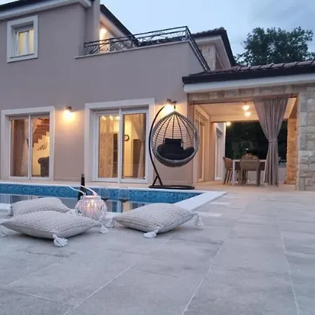 Beautiful New With Pool, Near - By Traveler Tourist Agency Krk - Id 2400 * Pinezići