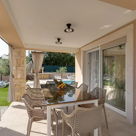 Beautiful New With Pool, Near - By Traveler Tourist Agency Krk - Id 2400 Pinezići