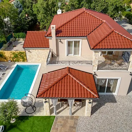 Beautiful New With Pool, Near - By Traveler Tourist Agency Krk - Id 2400 *